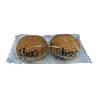 Bunnys Mighty Burger Bun 2 Pcs (L)