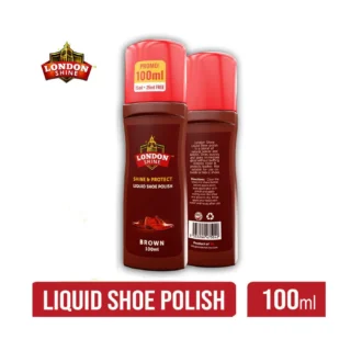 London Shine Liquid Shoe Polish Brown
