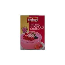 National Strawberry Custard 120 Gm