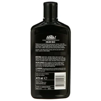 Formula 1 Color Wax White 473 Ml