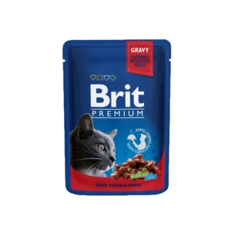 Brit Premium Beef Stew & Peas 100 Gm