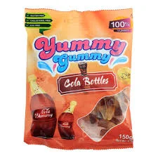 Yummy Gummy Cola Buttles 150 G