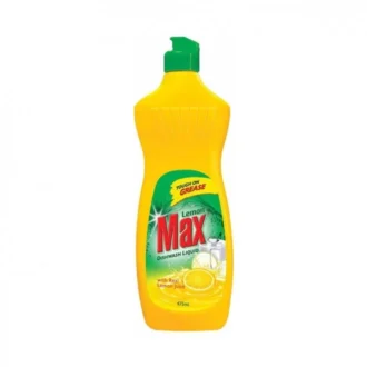 Max Lemon Dishwash Liquid 475 Ml