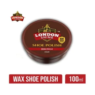 London Shine Waz Shoe Polish Brown 100 Ml